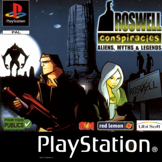 Roswell Conspiracies - Aliens, Myths And Legends — box-2D (FR)