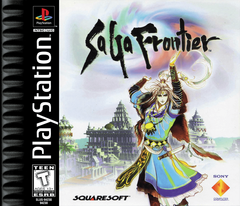 Saga Frontier box art
