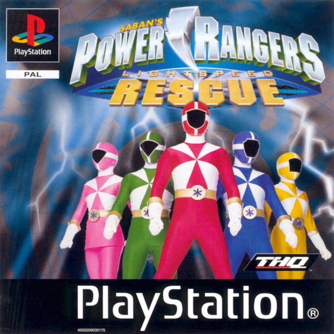 Power Rangers Lightspeed Rescue — box-2D (EU)