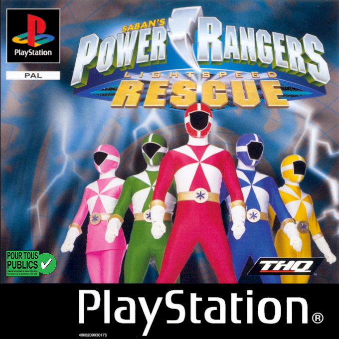 Power Rangers Lightspeed Rescue — box-2D (FR)