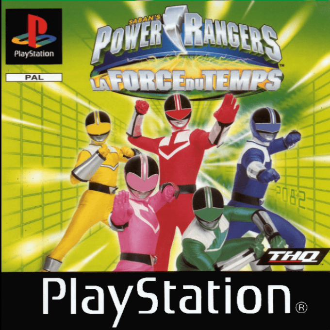 Power Rangers - Time Force — box-2D (FR)