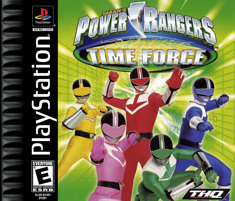 Power Rangers - Time Force box art