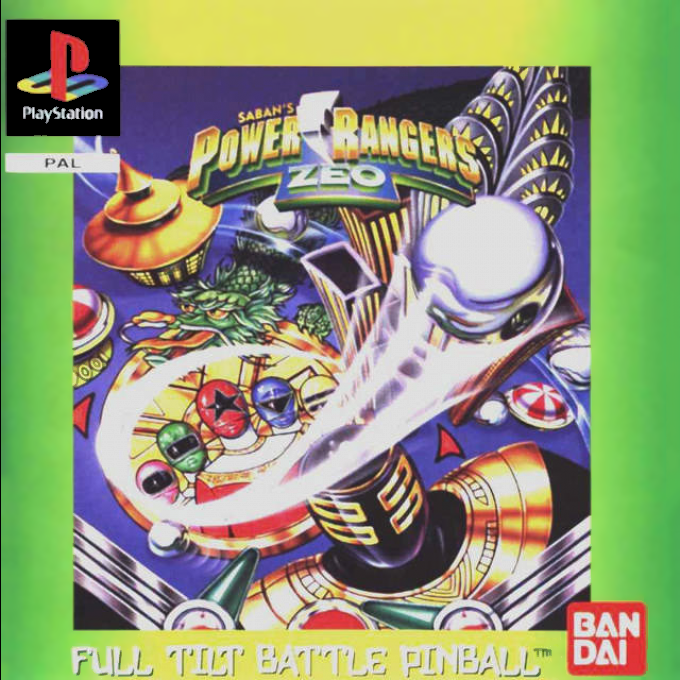 Power Rangers Zeo - Full Tilt Battle Pinball — box-2D (EU)