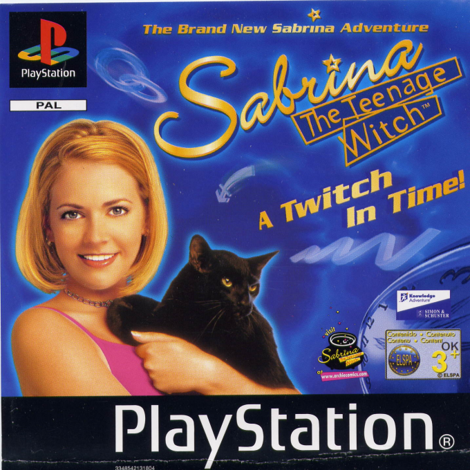 Sabrina The Teenage Witch - A Twitch In Time! — box-2D (EU)