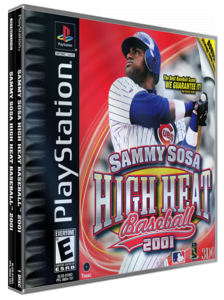Sammy Sosa High Heat Baseball 2001 — box-3D (US)