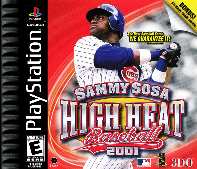 Sammy Sosa High Heat Baseball 2001 box art