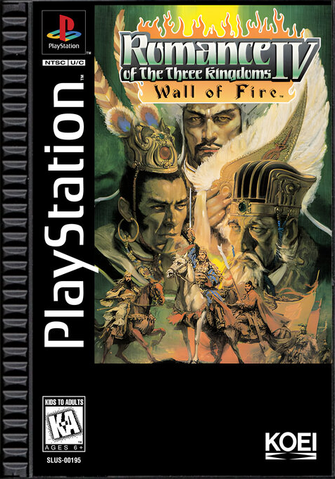 Romance Of The Three Kingdoms 4 — box-2D (AME)