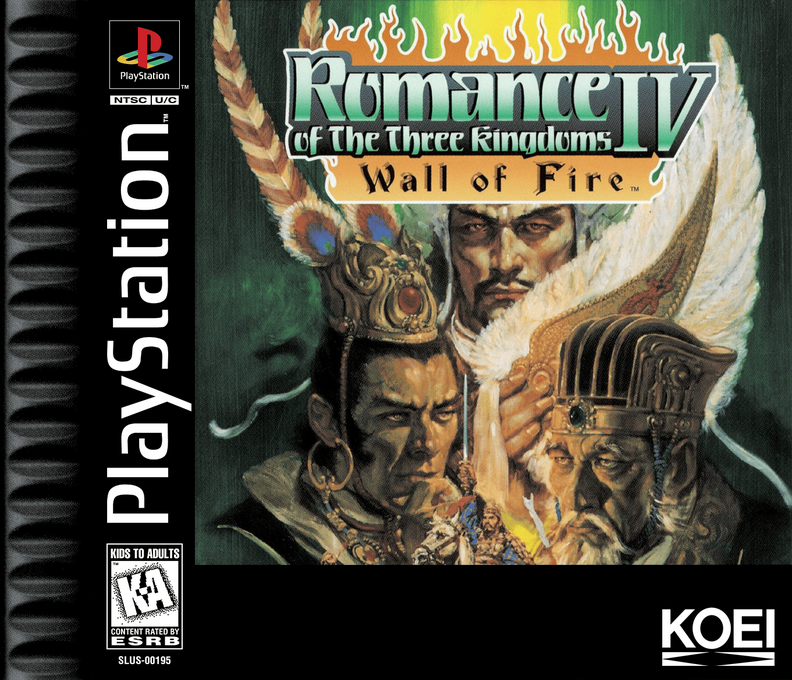 Romance Of The Three Kingdoms 4 box art