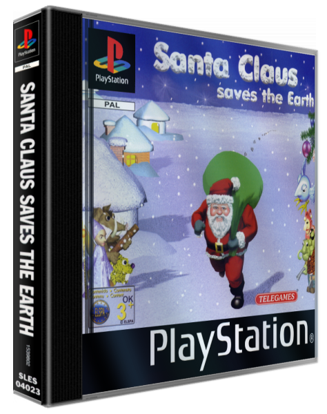 Santa Claus Saves The Earth — box-3D (EU)
