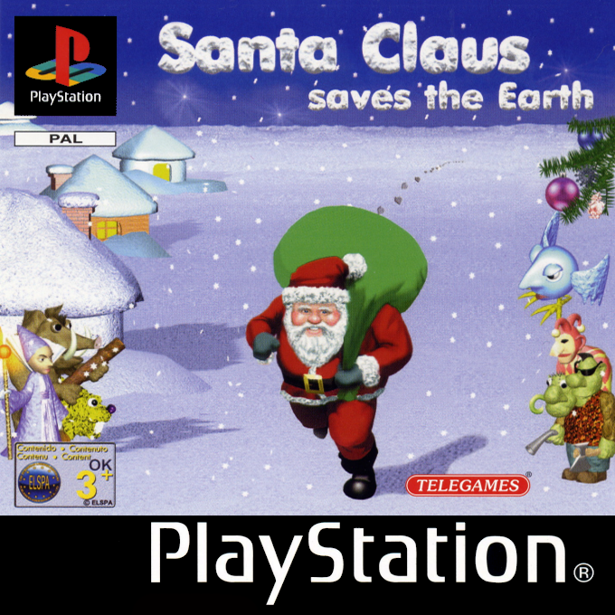 Santa Claus Saves The Earth box art