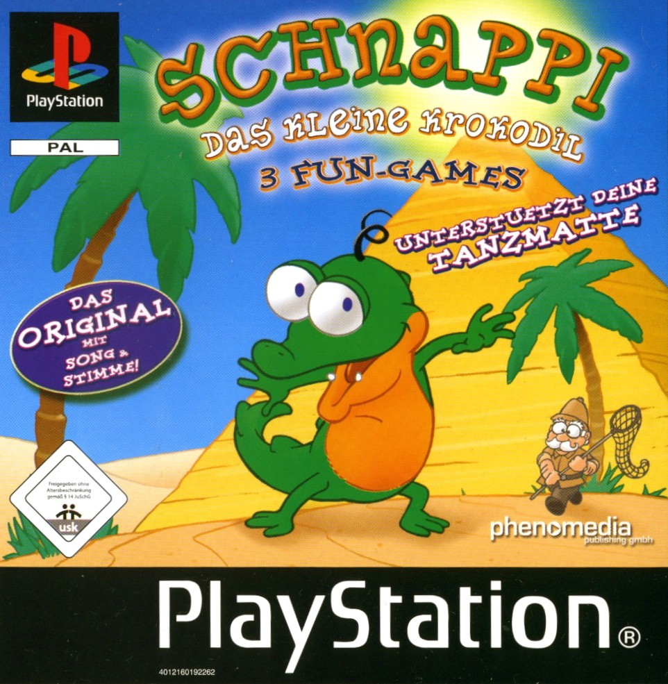 Schnappi - Das Kleine Krokodil - 3 Fun-games box art