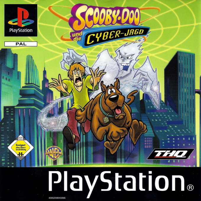 Scooby-doo And The Cyber Chase — box-2D (DE)