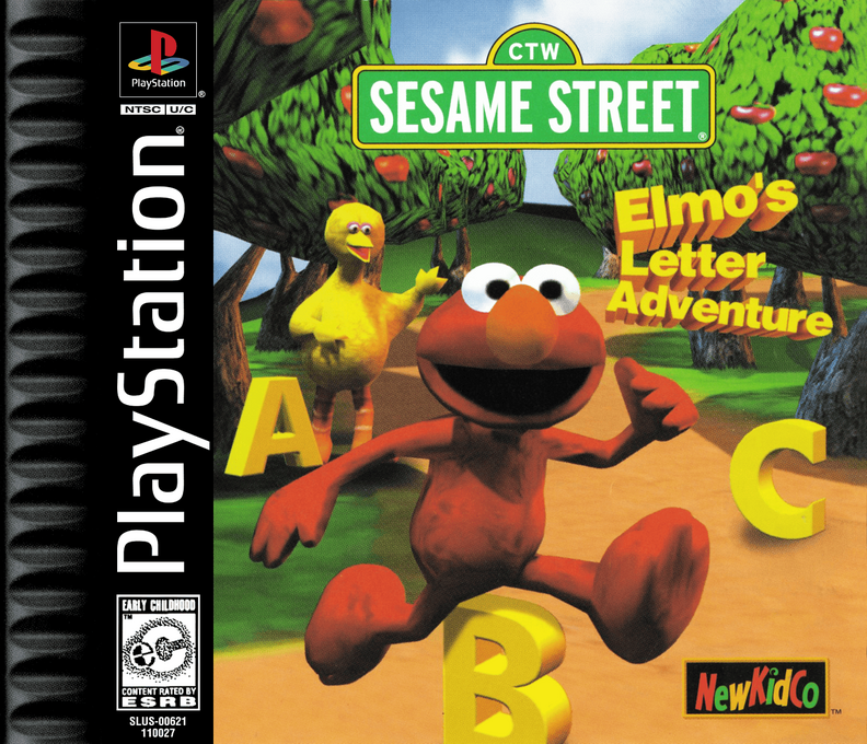 Sesame Street - Elmo's Letter Adventure box art