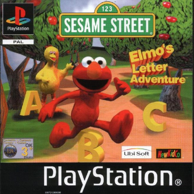 Sesame Street - Elmo's Letter Adventure — box-2D (EU)