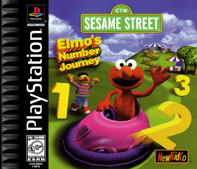 Sesame Street - Elmo's Number Journey box art