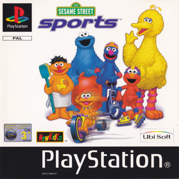 Sesame Street Sports — box-2D (EU)