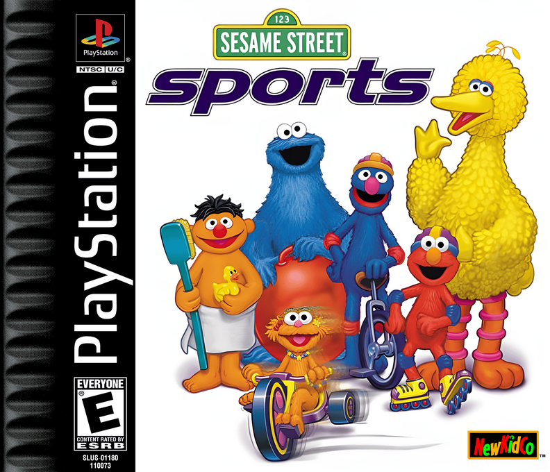 Sesame Street Sports box art