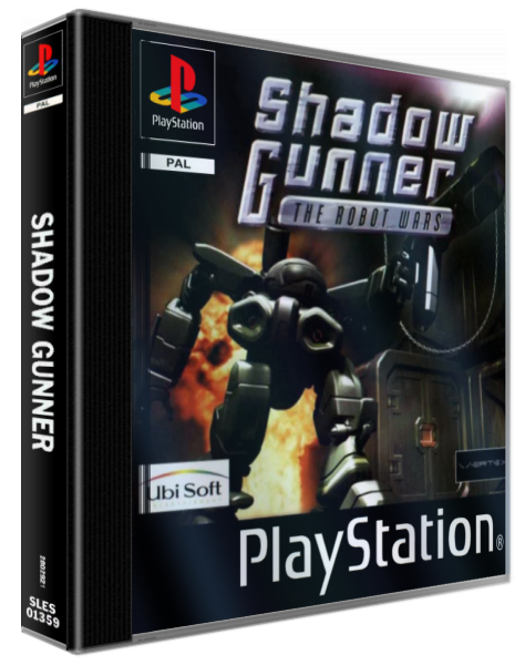 Shadow Gunner - The Robots Wars — box-3D (EU)