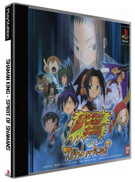 Shaman King - Spirit Of Shamans — box-3D (JP)