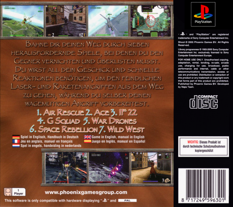 Shoot — box-2D-back (EU)