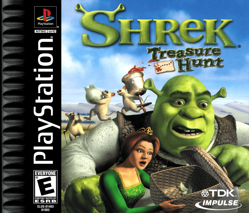 Shrek Treasure Hunt box art