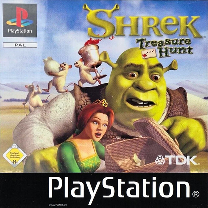 Shrek Treasure Hunt — box-2D (DE)