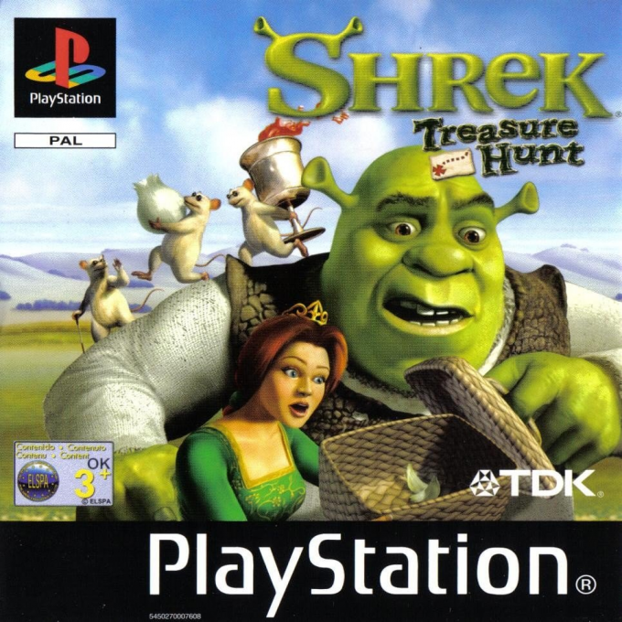 Shrek Treasure Hunt — box-2D (EU)