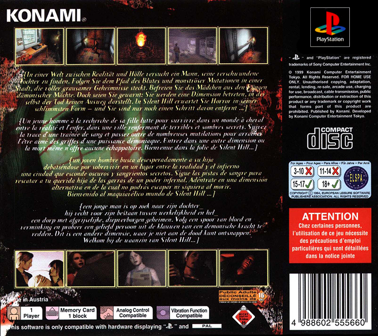 Silent Hill — box-2D-back (EU)