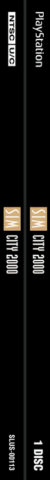 Simcity 2000 — box-2D-side (US)