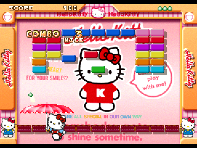 Hello Kitty - Block Kuzushi (1500 Series) — ss (JP)