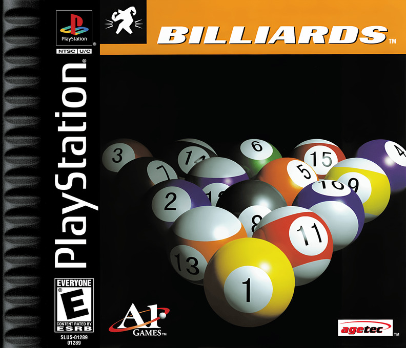 Billiards box art