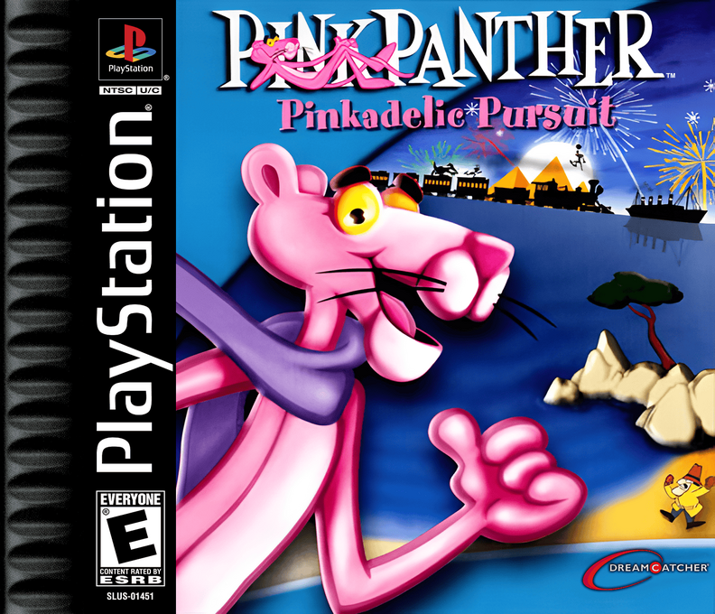 Pink Panther - Pinkadelic Pursuit box art