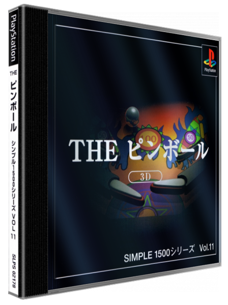 Pinball - 3d (simple 1500 Series), The — box-3D (JP)
