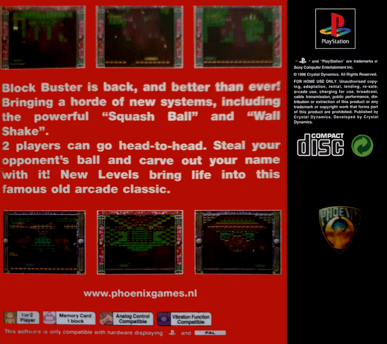 Block Buster — box-2D-back (EU)