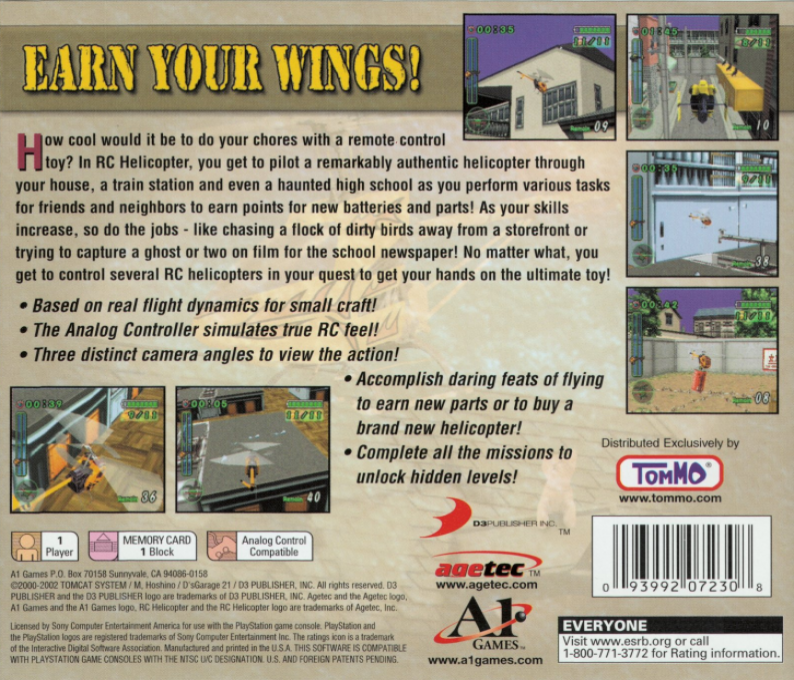 Rc Helicopter — box-2D-back (US)