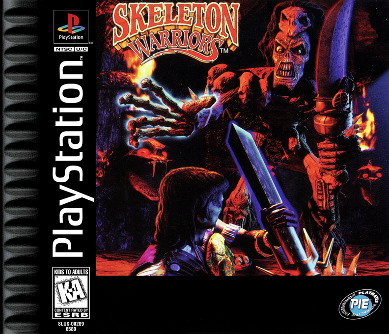 Skeleton Warriors box art