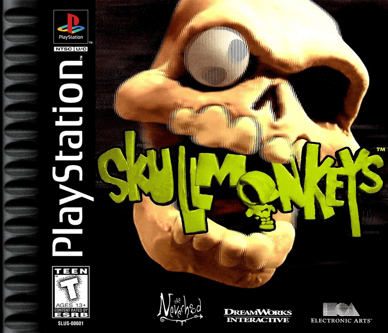 Skullmonkeys box art