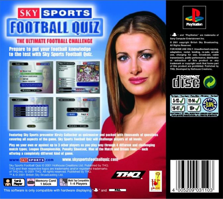 Sky Sports Football Quiz — box-2D-back (EU)
