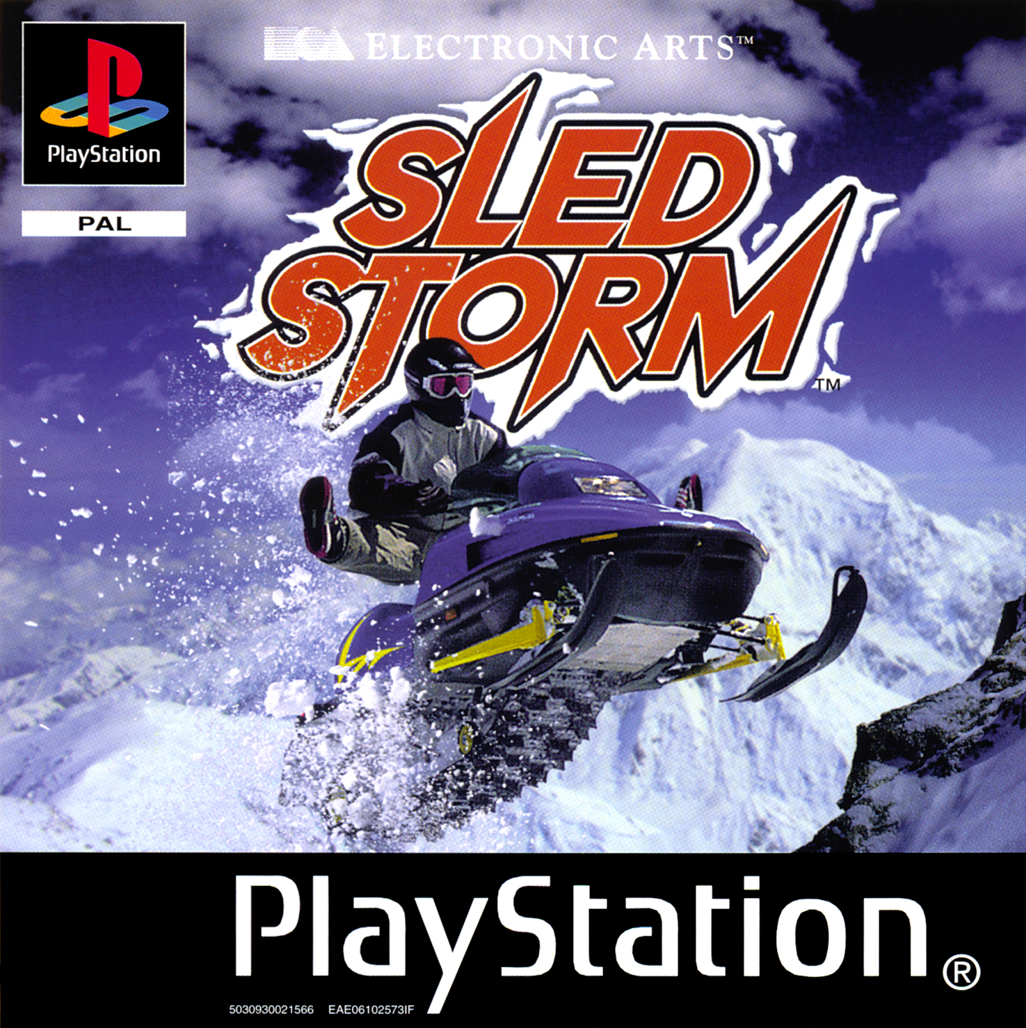 Sled Storm — box-2D (EU)