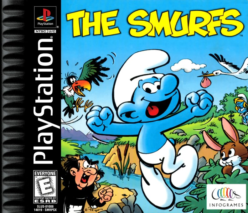 Smurfs, The box art