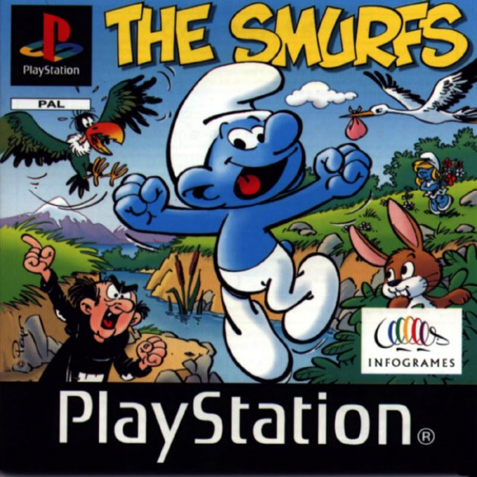 Smurfs, The — box-2D (EU)