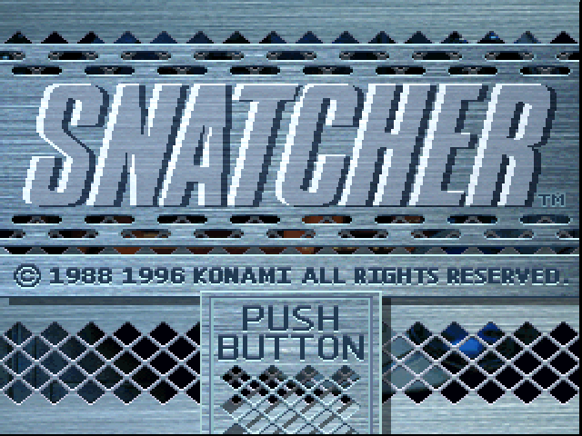Snatcher — sstitle (JP)