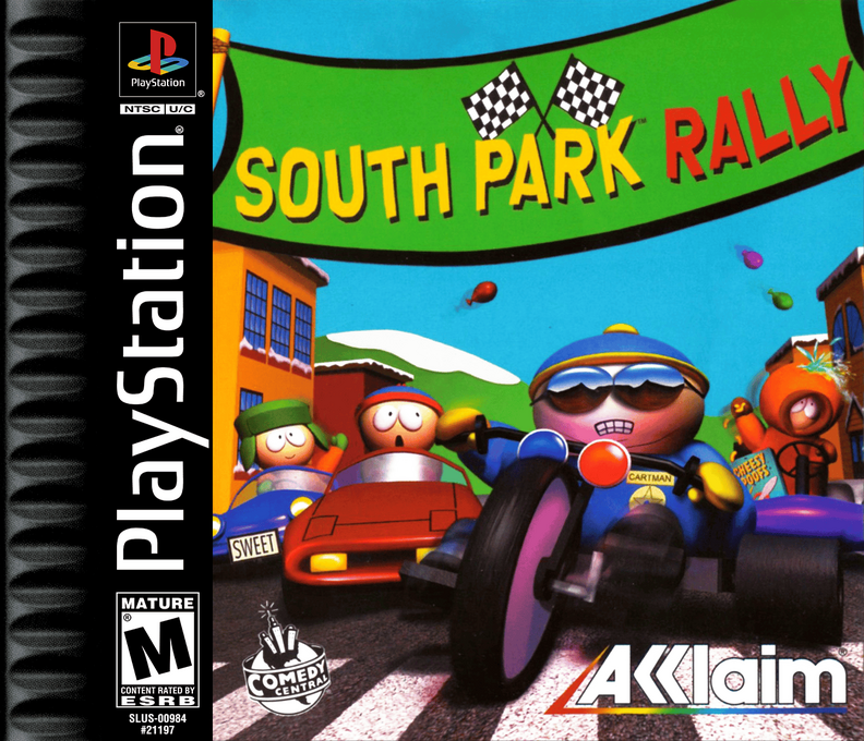 South Park Rally box art