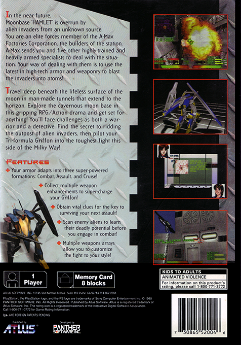 Space Griffon Vf-9 — box-2D-back (US)