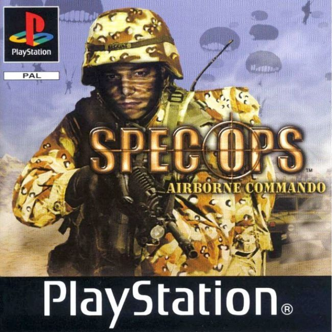 Spec Ops - Airborne Commando — box-2D (EU)