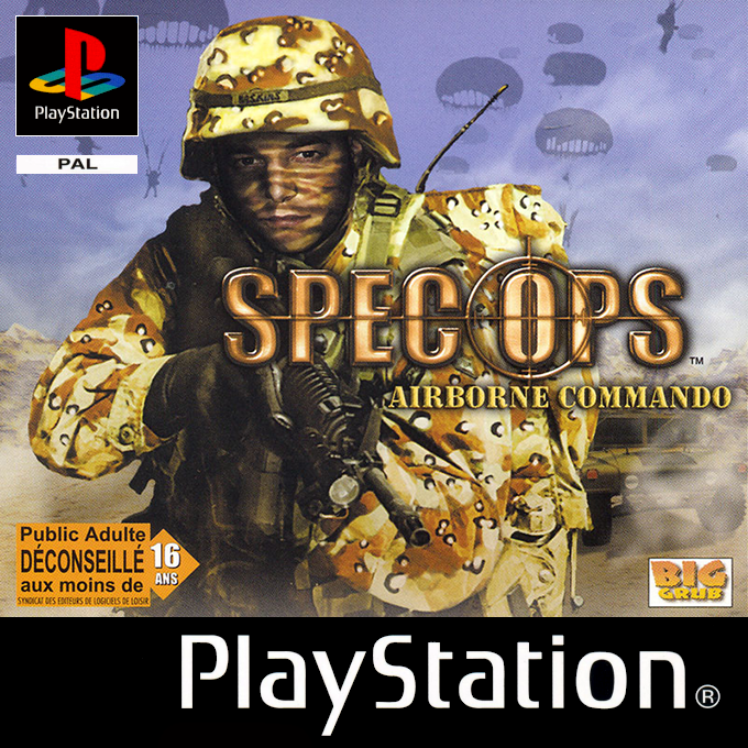 Spec Ops - Airborne Commando — box-2D (FR)