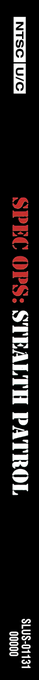 Spec Ops - Stealth Patrol — box-2D-side (US)