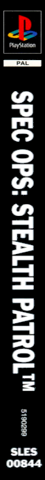 Spec Ops - Stealth Patrol — box-2D-side (FR)