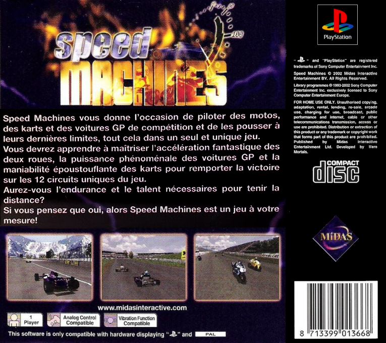 Speed Machines — box-2D-back (FR)