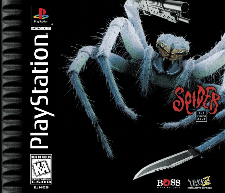 Spider box art